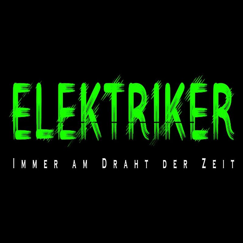 Elektriker Handwerker Design