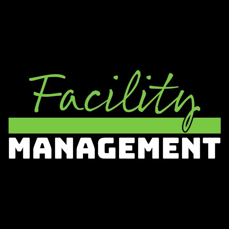 Tshirt Facility Management vert blanc