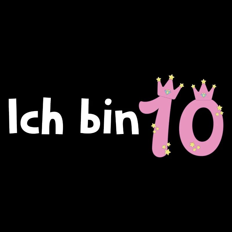 Ich bin schon 10 Mädchen 10 Jahre alt