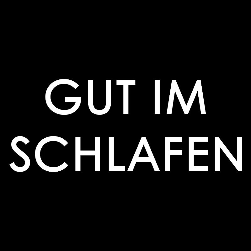 Gut im Schlafen