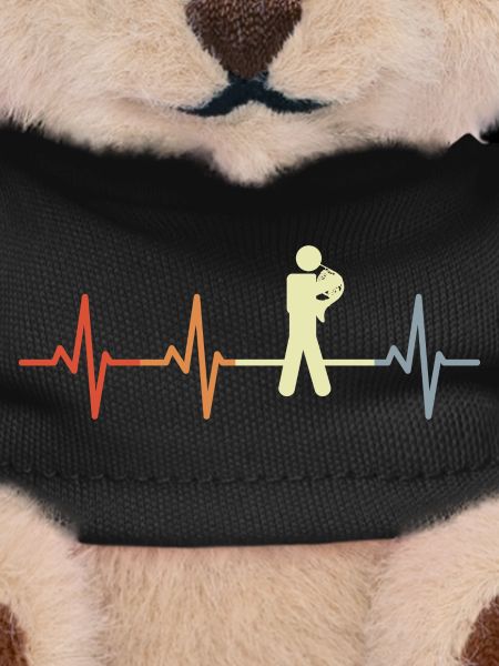 Hornist Stick Figures Heartbeat