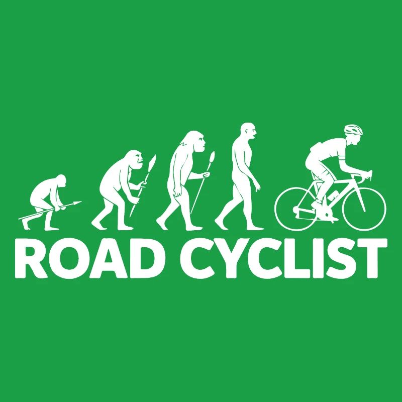 Evolution of a Road Cyclist Silhouette
