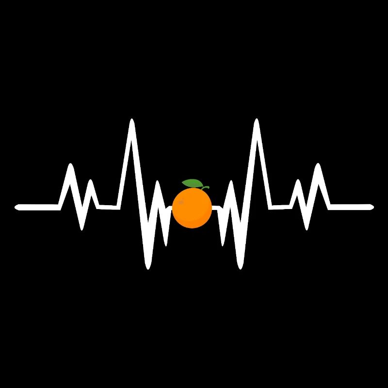 Orange heartbeat