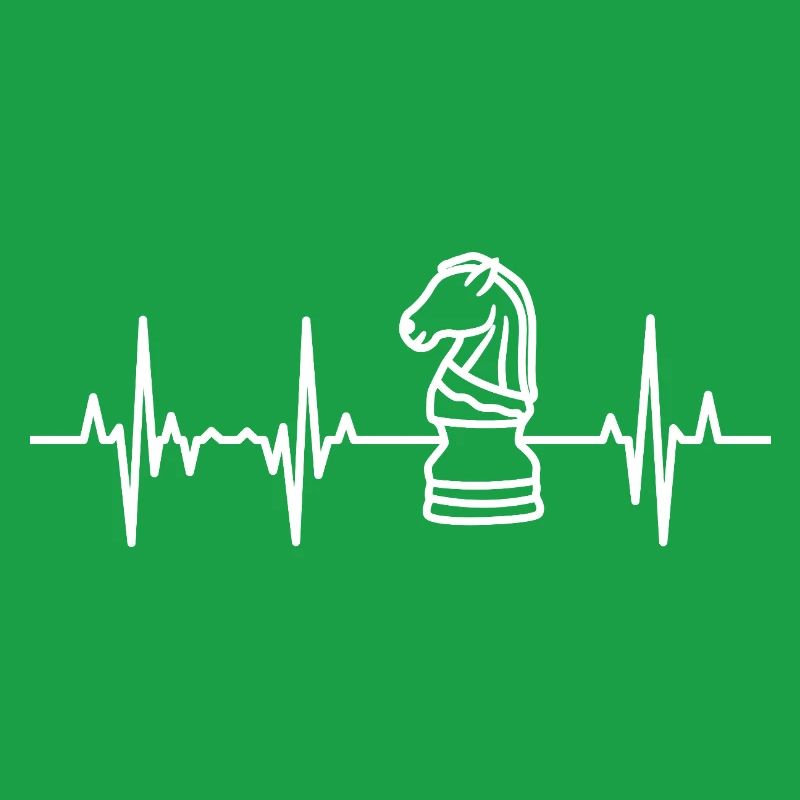 ECG de battement de cœur d’échecs