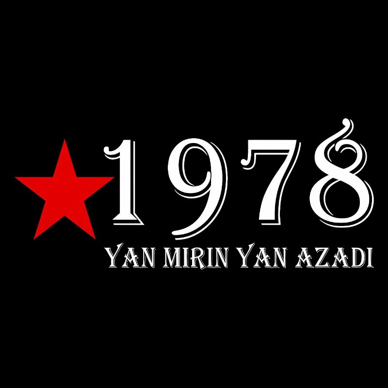 Kurdistan Kurden 1978 Van Mirin Van Azadi Design