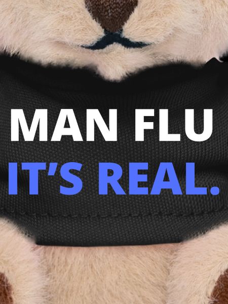 Man Flu It’s Real Illustration