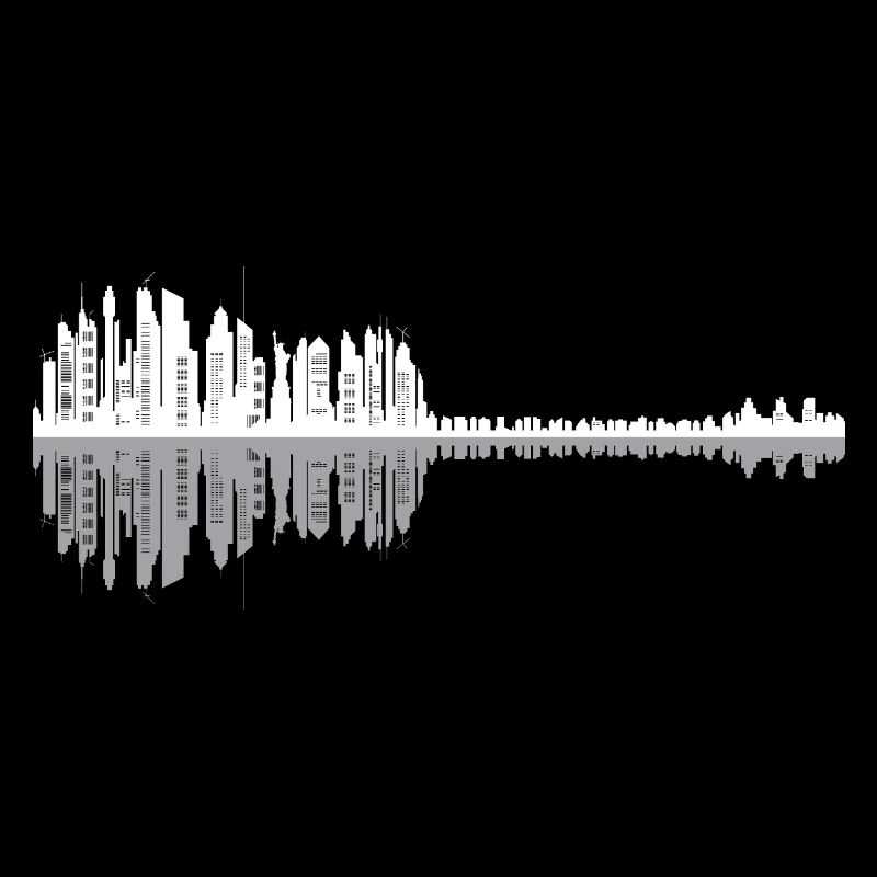 Urban Guitar Skyline