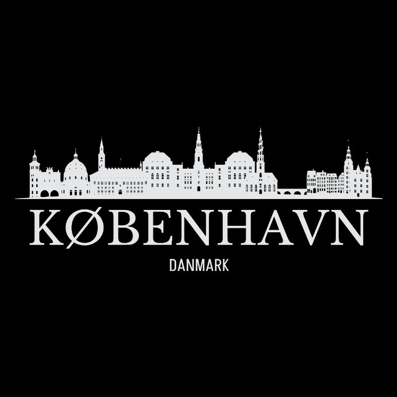 Copenhague Skyline, Copenhague Danemark