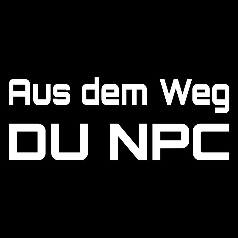 À l’écart, vous PNJ