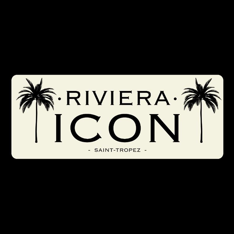 Riviera Icon Logo Black Beige