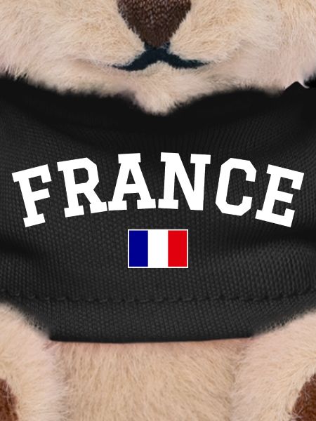 France Flag Design White