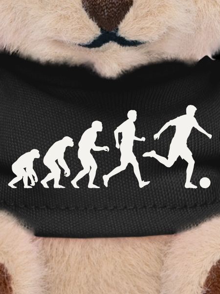 Football Evolution Silhouette Footballer Development