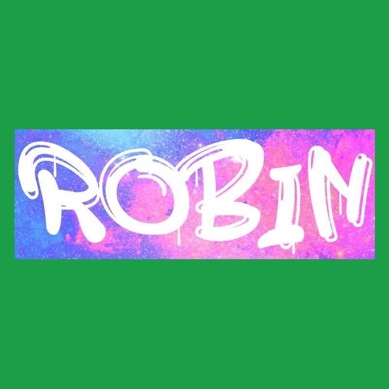 Robin Name Geschenk Geschenkidee Galaxie
