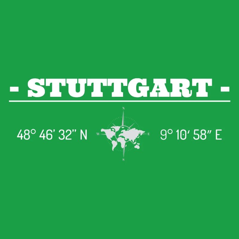 Coordinates Stuttgart