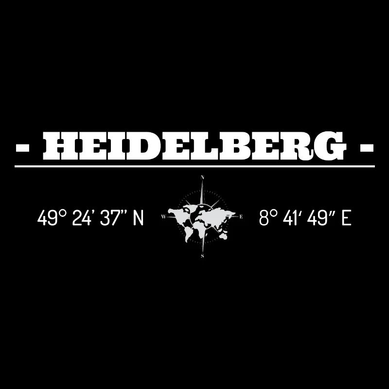 Coordinates Heidelberg