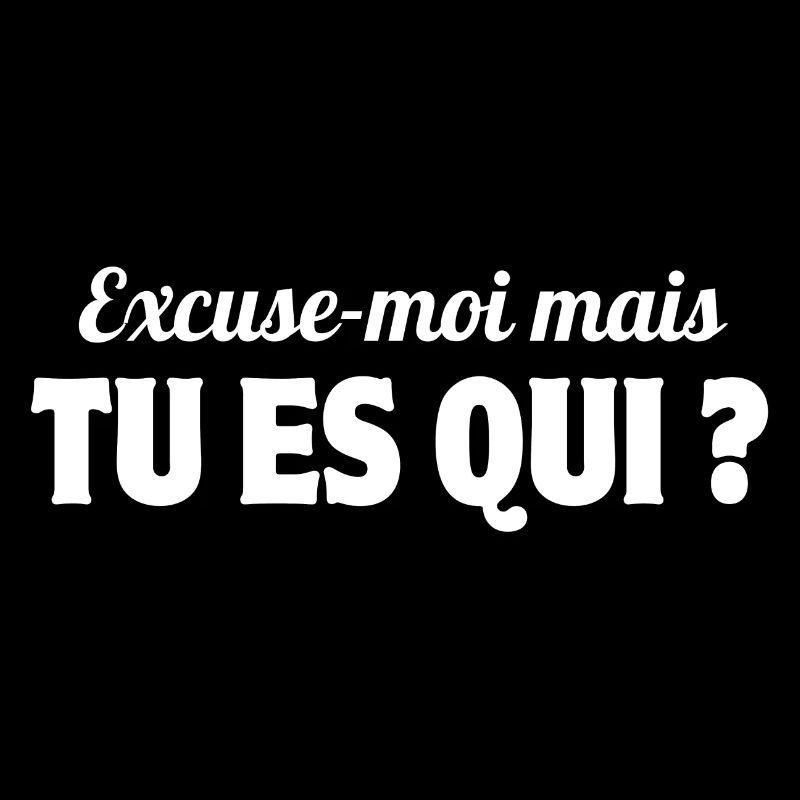 excusez-moi, tu es qui, phrase drôle