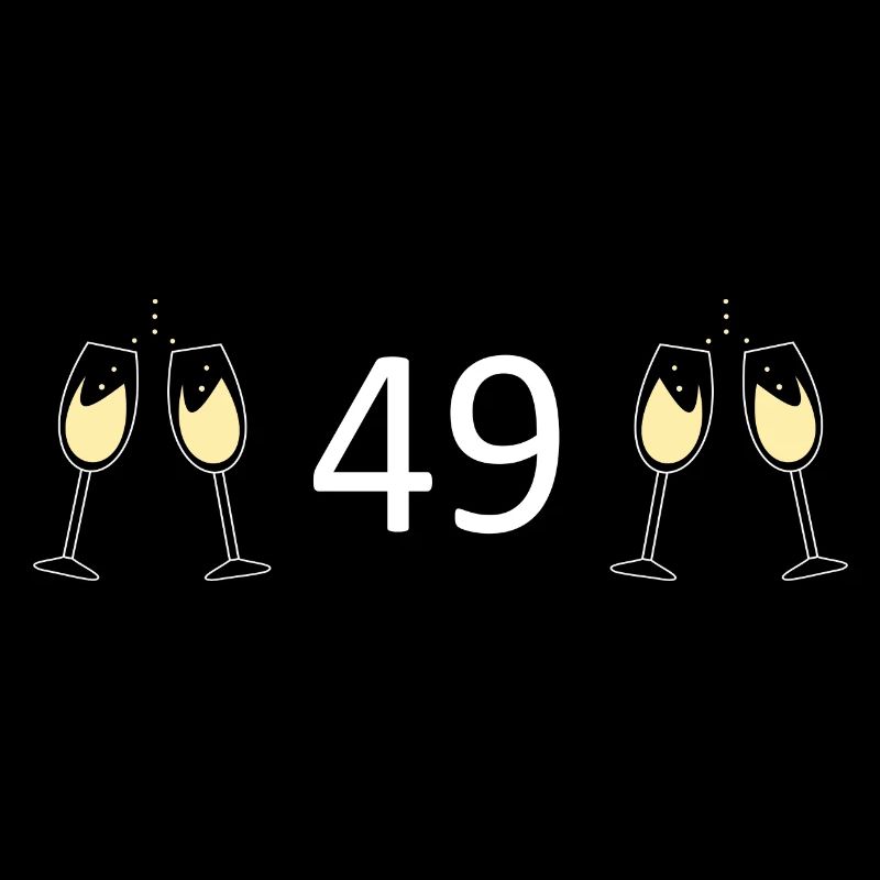 49e anniversaire 49 ans 49 ans numéro 49