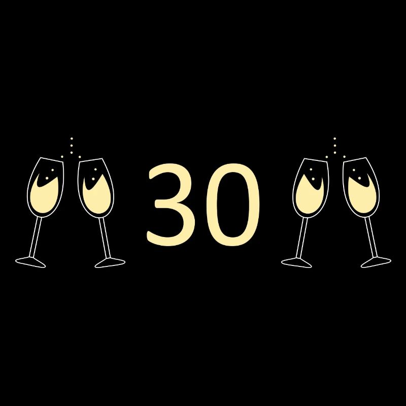 30.Geburtstag 30 Jahre Jubiläum