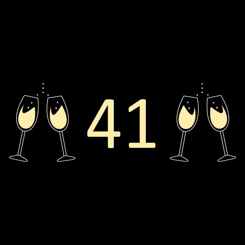 41e anniversaire 41 ans 41 ans 41 ans numéro 41