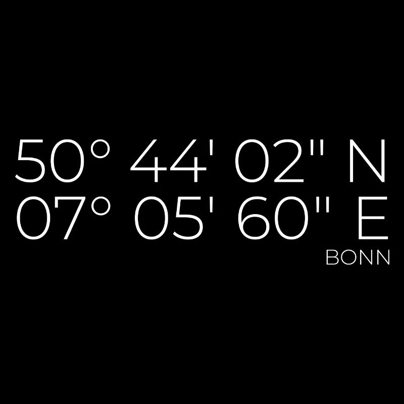 Coordinates Bonn