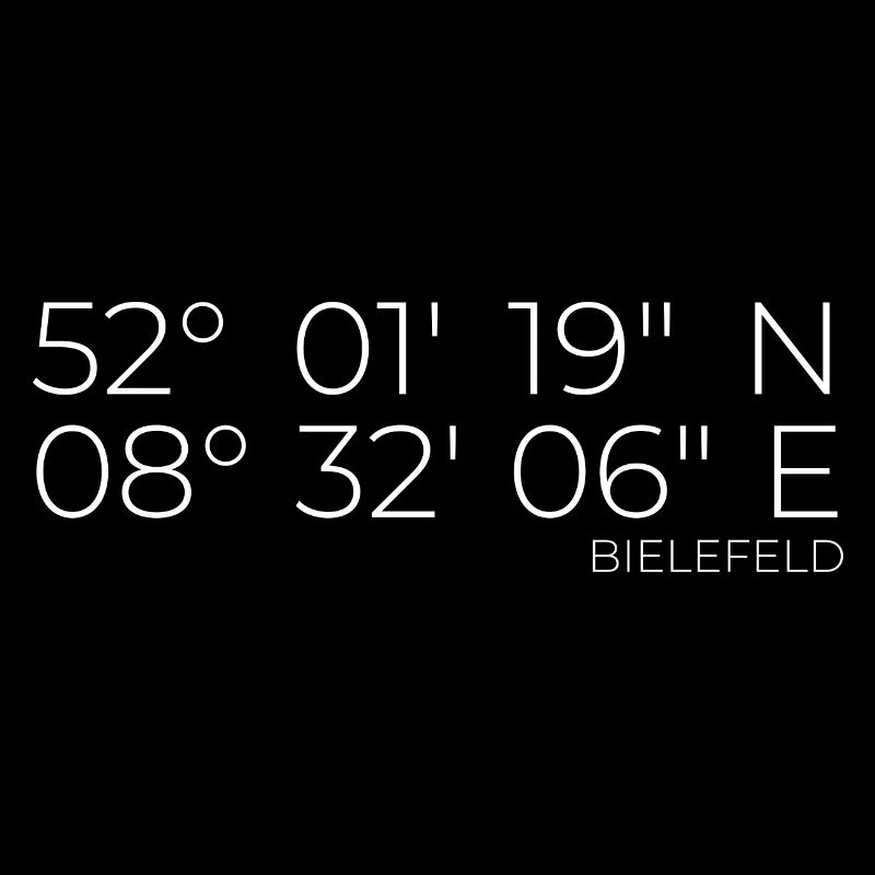 Coordinates Bielefeld