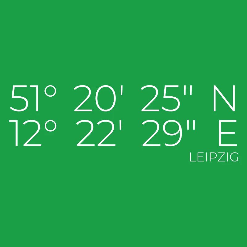 Coordinates Leipzig