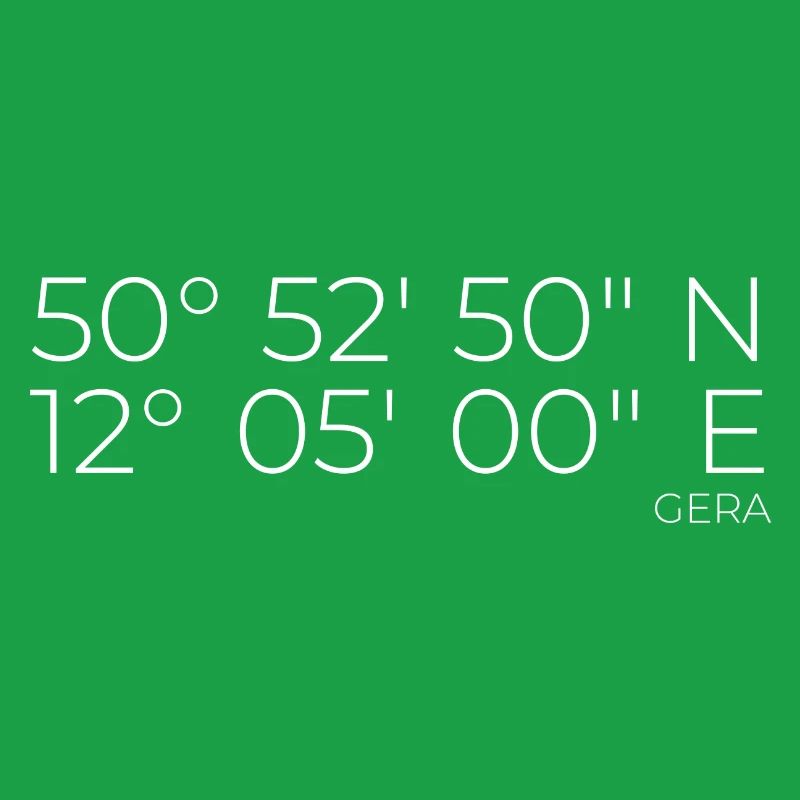 Coordonnées Gera