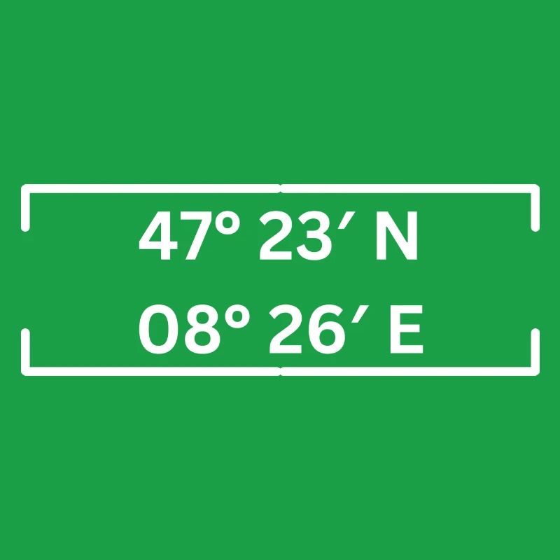 Coordinates Schlieren Zurich Minimalist