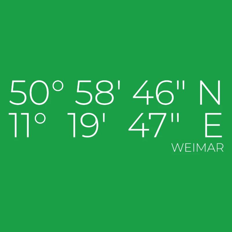 coordinates Weimar