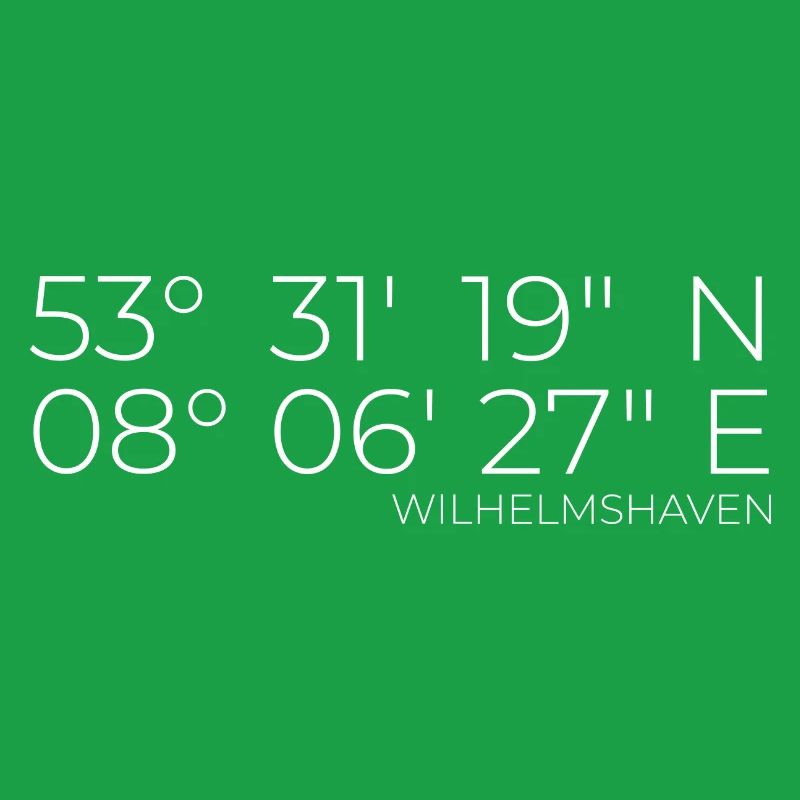 coordinates Wilhelmshaven
