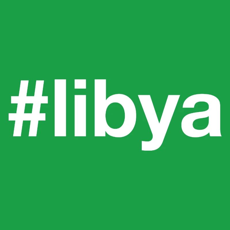 LIBYA Hashtag Libyen