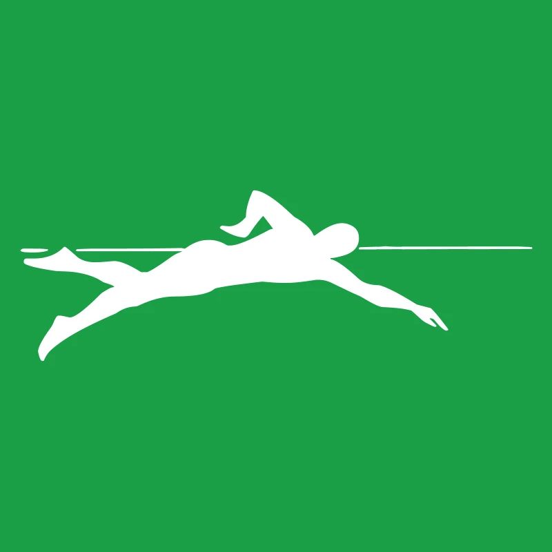 Dynamischer Sprinter Liniengrafik