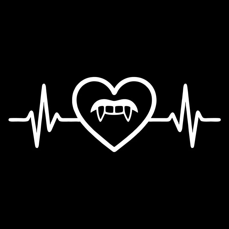 Vampire Halloween Heart