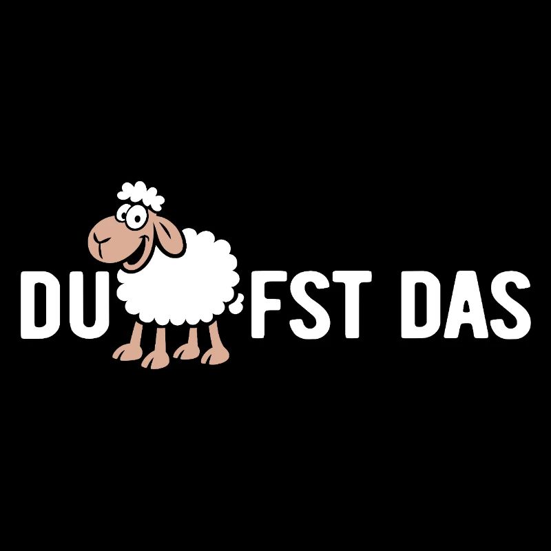 Du SCHAFfst das - Wortspiel mit Schaf