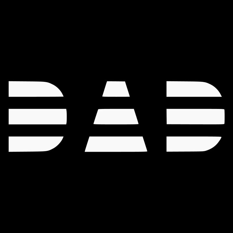 Cool dad logo striped