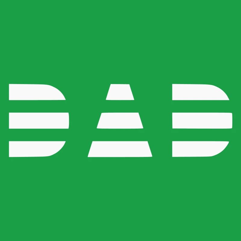 Cool dad logo striped
