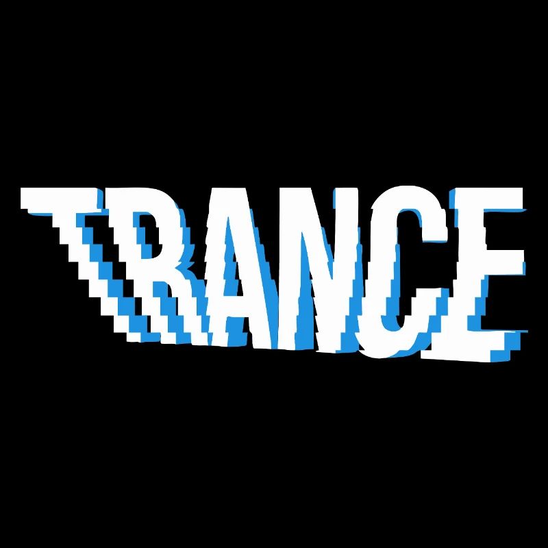 Logo-Design von Trance Music.