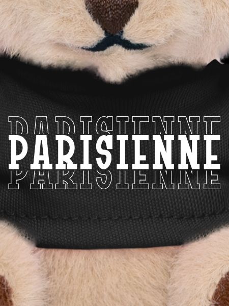 Parisienne in White Letters