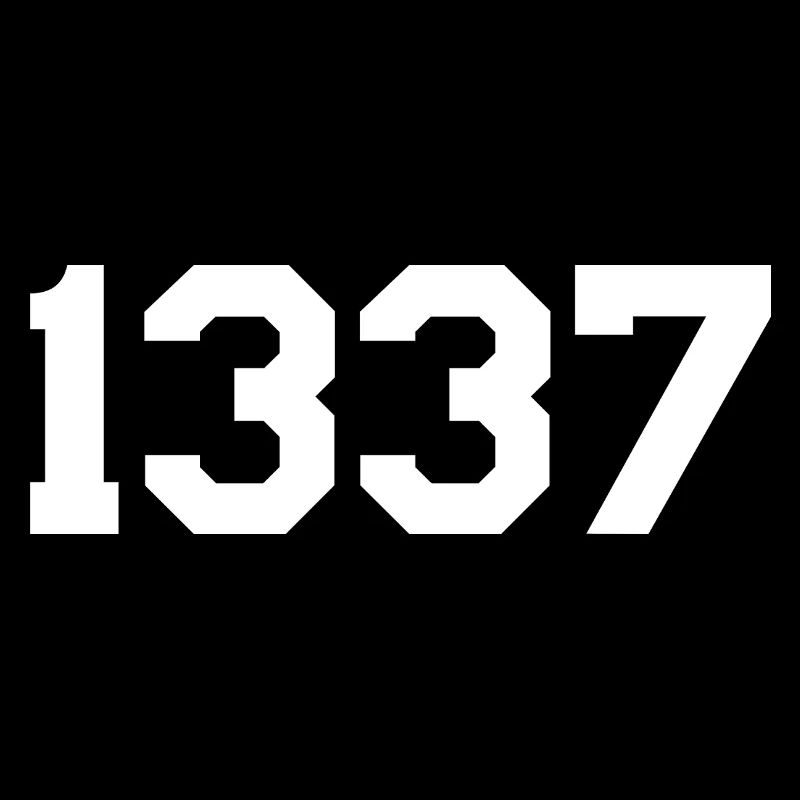 1337 – Conception de texte blanc