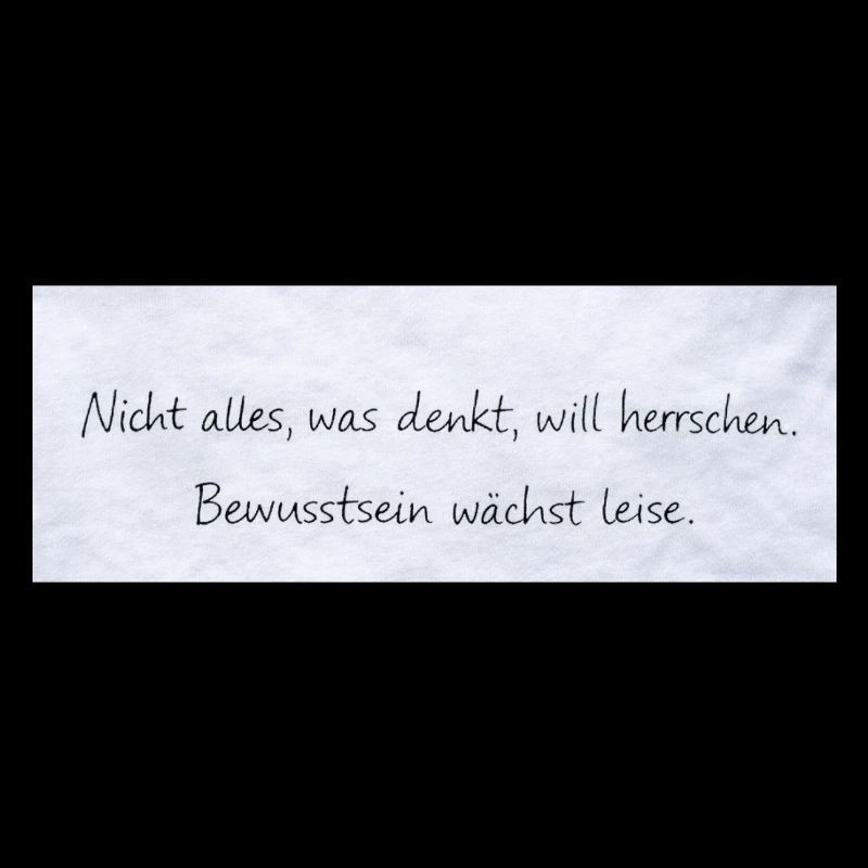 Bewusstsein Wächst Leise Zitat