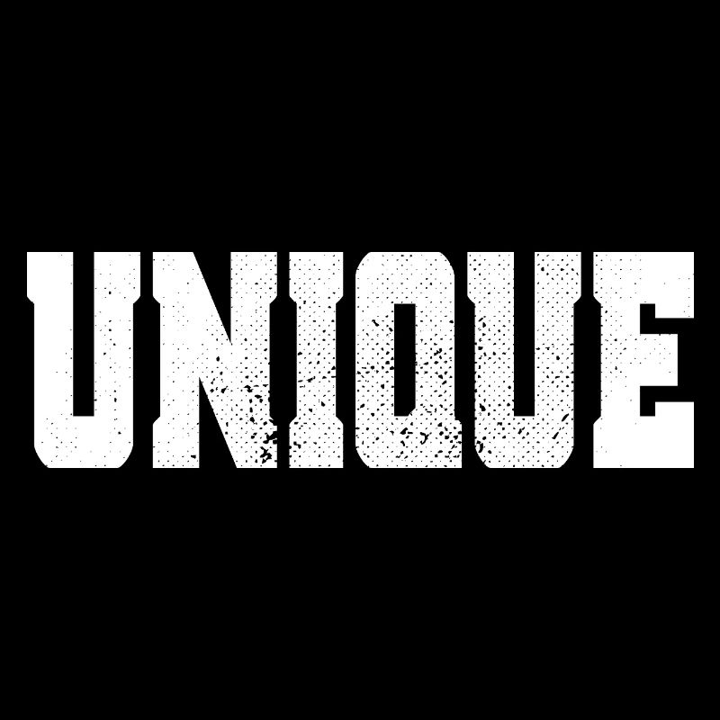 unique, unique, unique valeur de soi unique