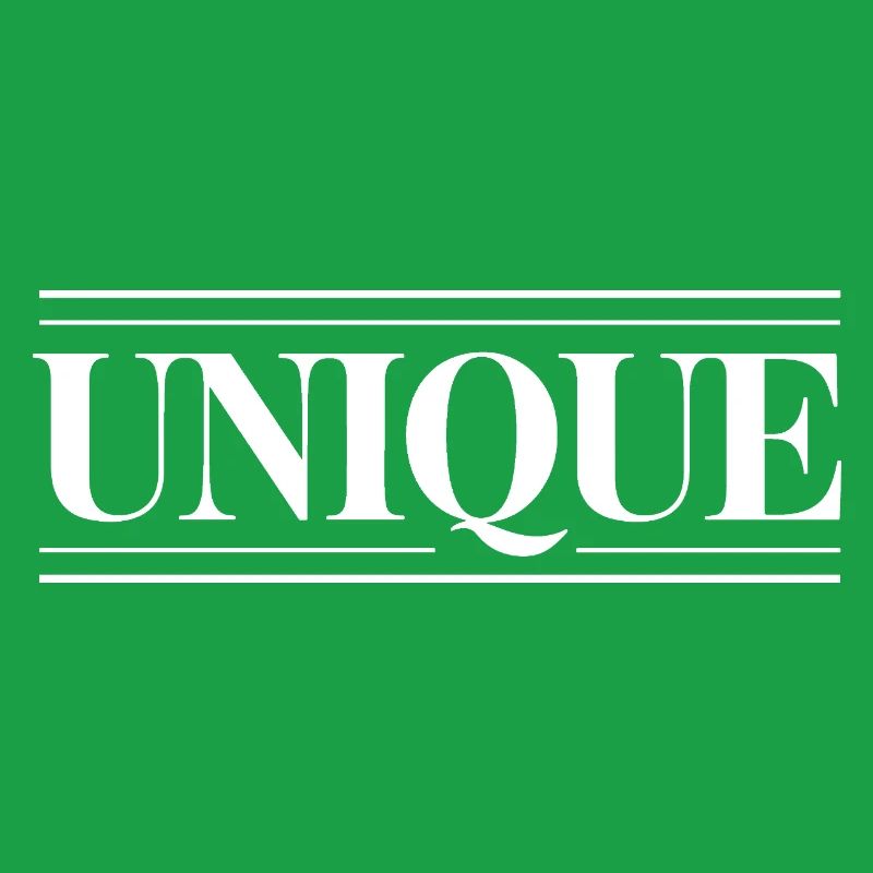 Unique Einzigartig Unikat Selbstwert Einzig Artig