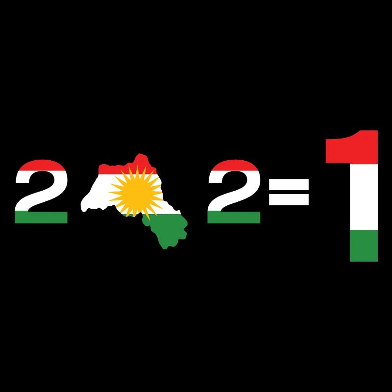 Kurdistan 2+2= 1