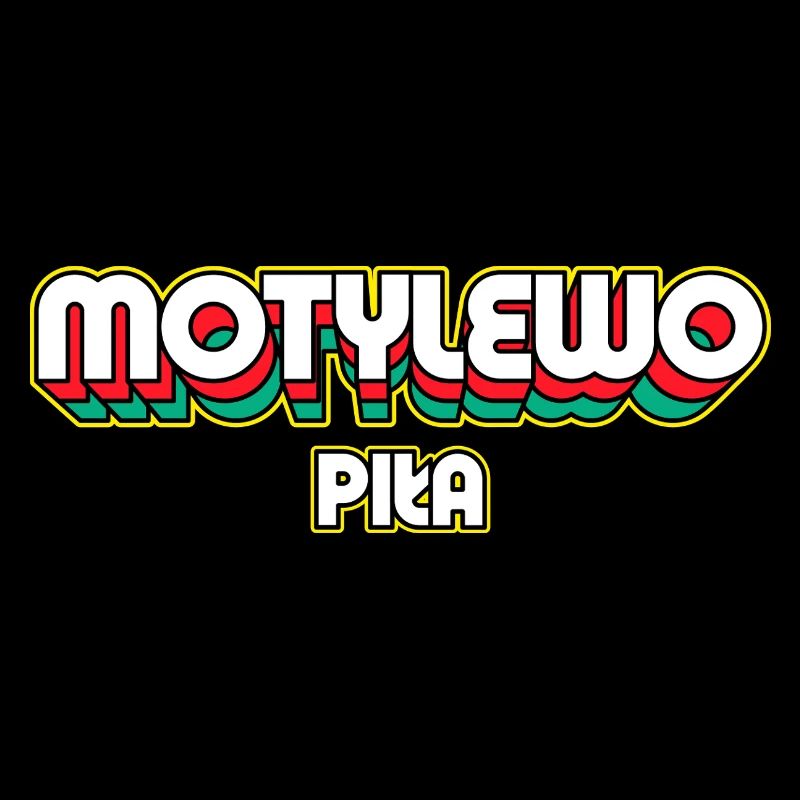 Butterfly Piła. Retro District Name