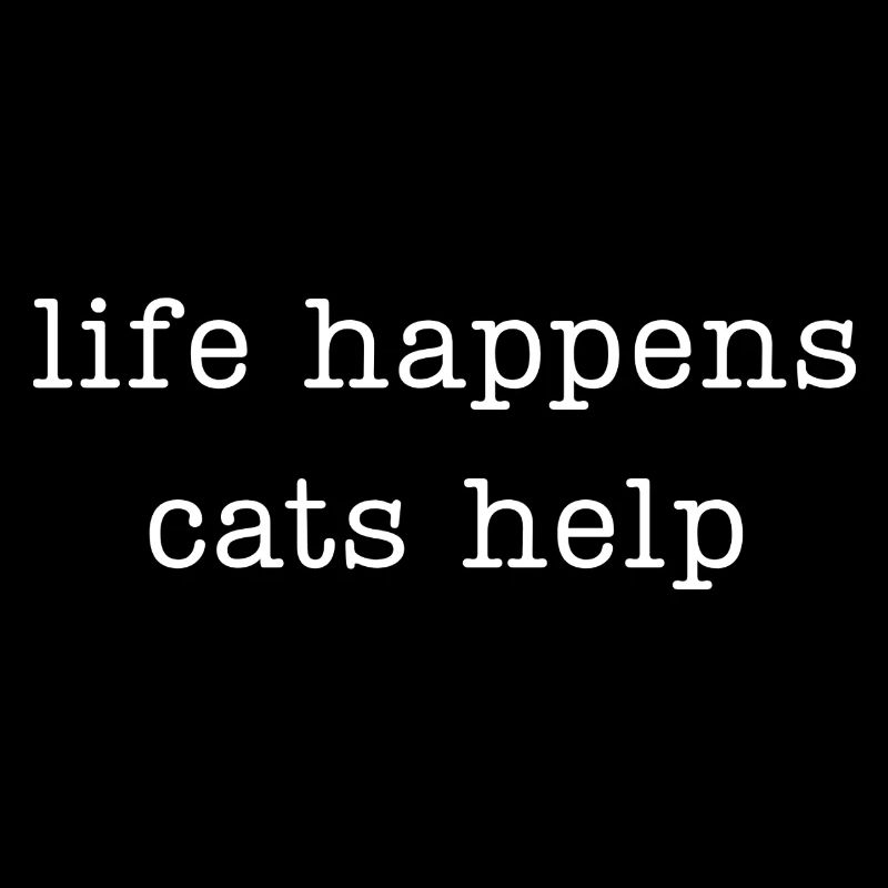 Das Leben passiert, Katzen helfen