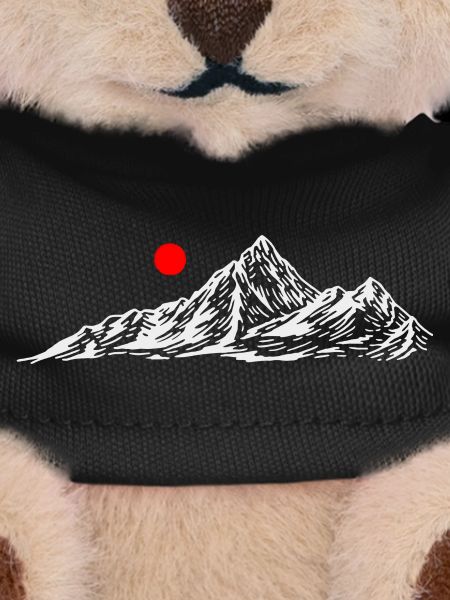 Red Sun Over White Mountain