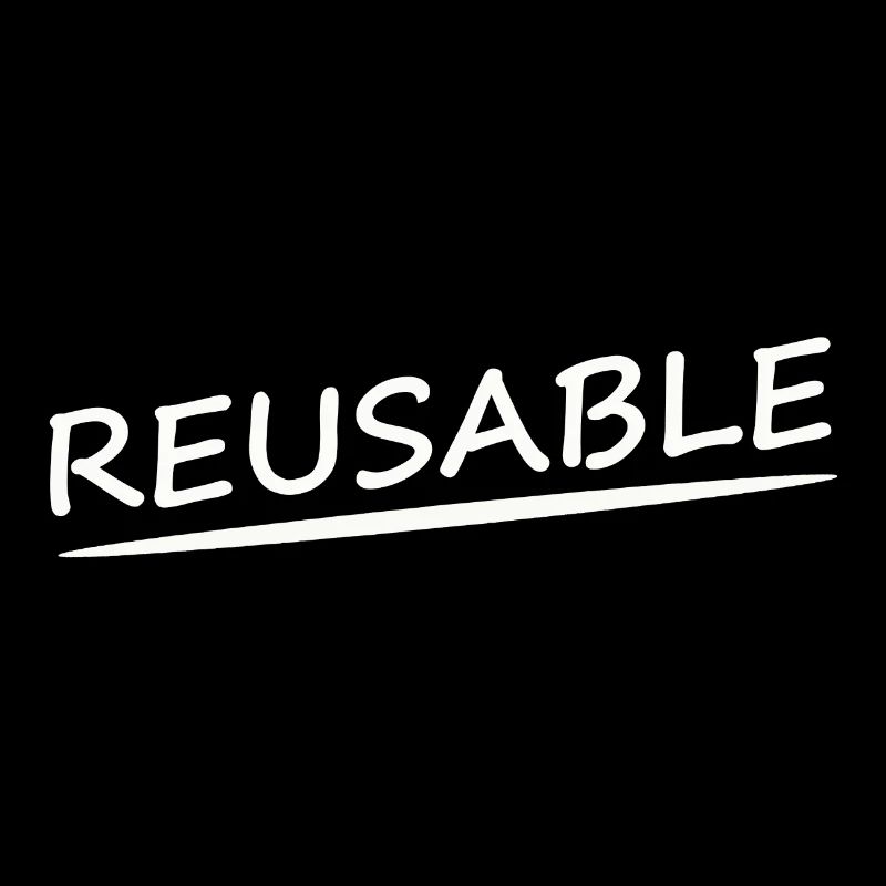 RÉUTILISABLE