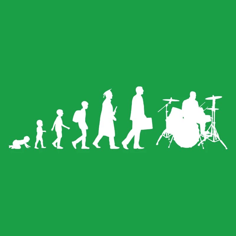 Schlagzeuger Evolution