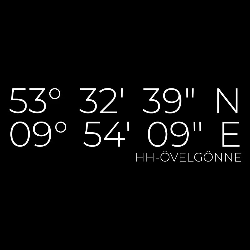Coordinates Övelgönne Hamburg