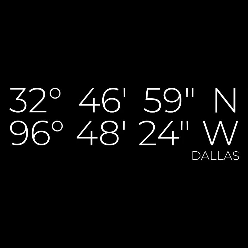 Coordinates Dallas